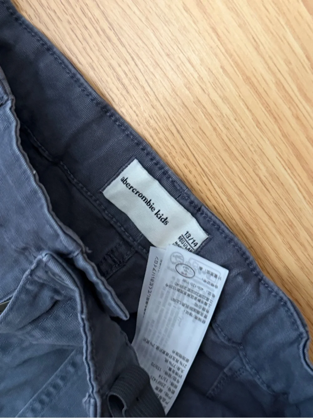 Abercrombie kids Navy Cargo Pants - Classic Utility Style
